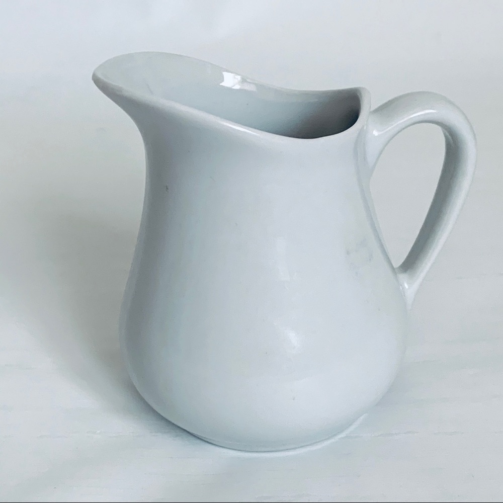 Vintage BIA Cordon Bleu White Porcelain Creamer